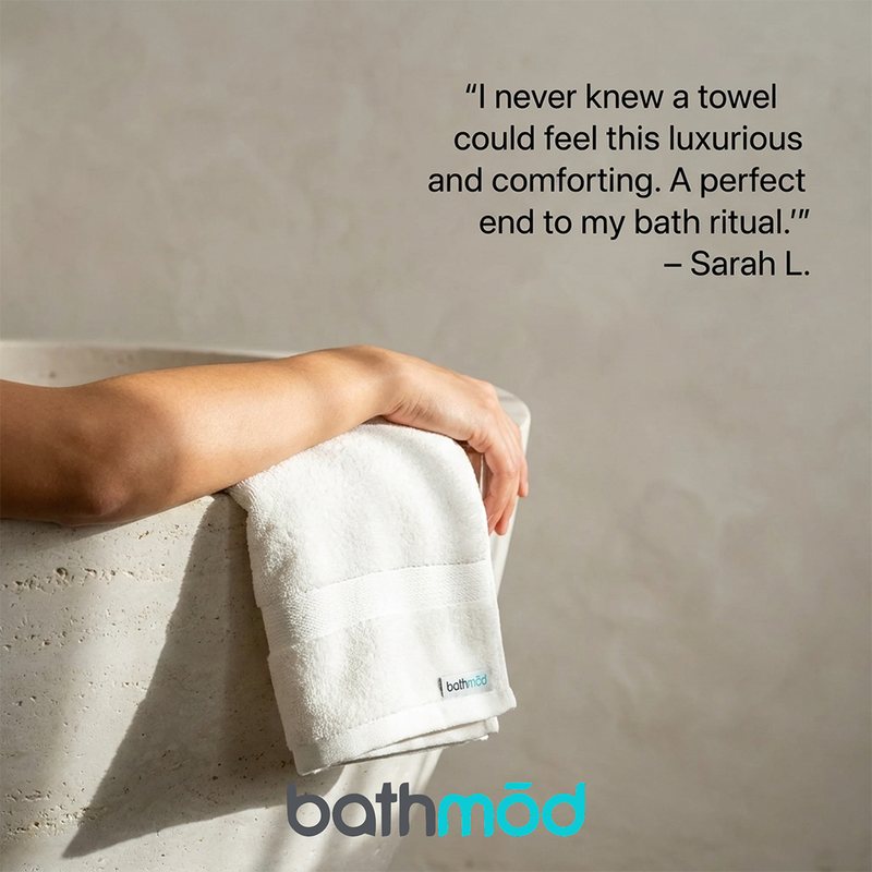 Luxury Organic Bath Towels (Four Pack)